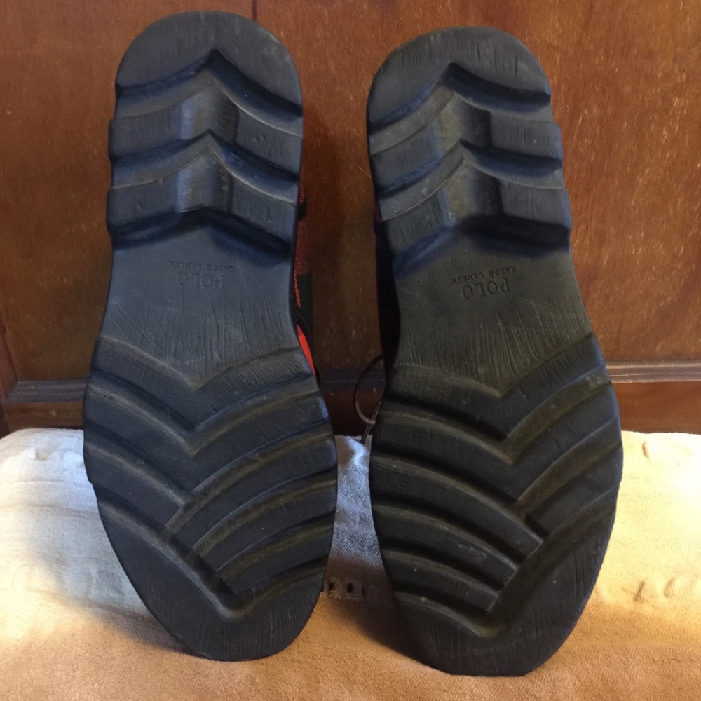 🐎Polo RL Buffalo Plaid “Umar” boots - Picture 7 of 12